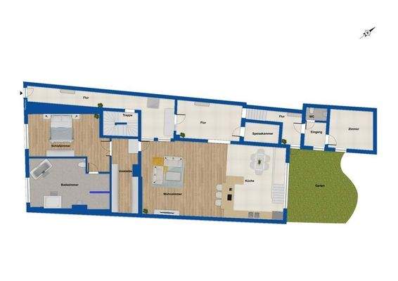 Grundriss Erdgeschoss