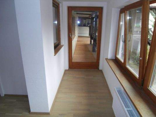 Schlafzimmer mit Balkon