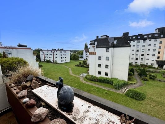 Aussicht vom Balkon 