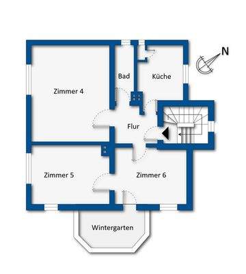 Grundriss Obergeschoss