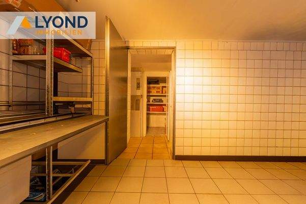 Vorbereitungsraum im Nebengebäude