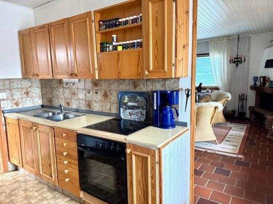 Einbauküche aus Echtholz