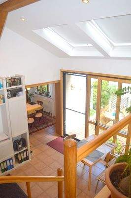 Blick vom Wohnbereich  HNr. 6