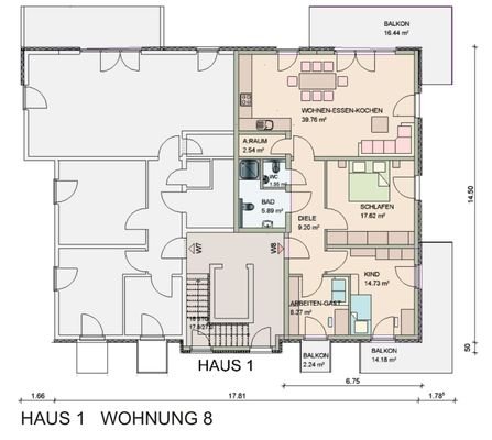 Haus 1 Wohnung 8