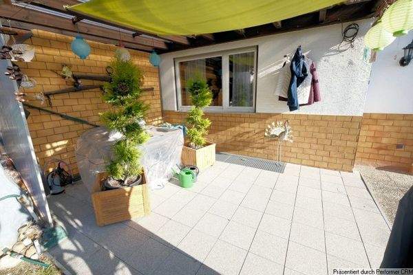 Überdachte Terrasse