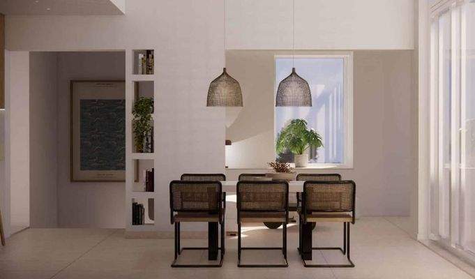 Kreta, Kalyves: 150 Meter zum Meer - Luxusvilla mit Meerblick und privatem Pool in kleinem Komplex zu verkaufen