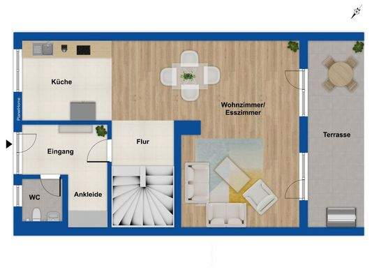 Grundriss Erdgeschoss