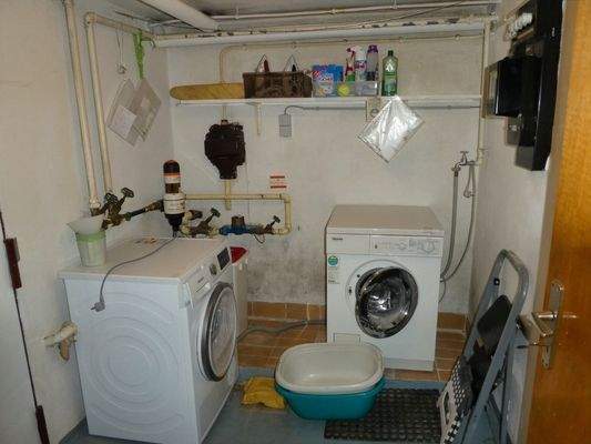 Alles bereit für die Wäsche