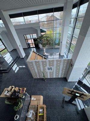 Foyer Ausstellung Empfang 