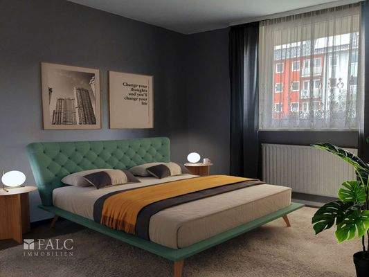 Visualisierung Schlafzimmer