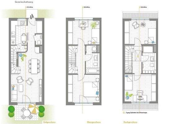 Grundriss der Wohnung