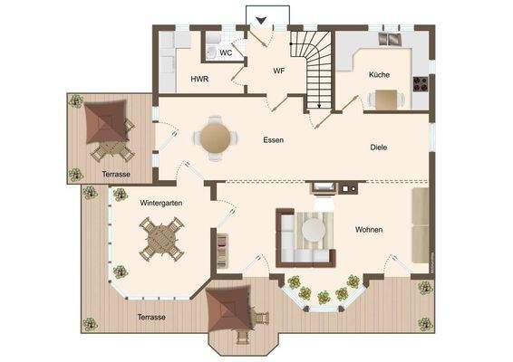 Grundriss Erdgeschoss