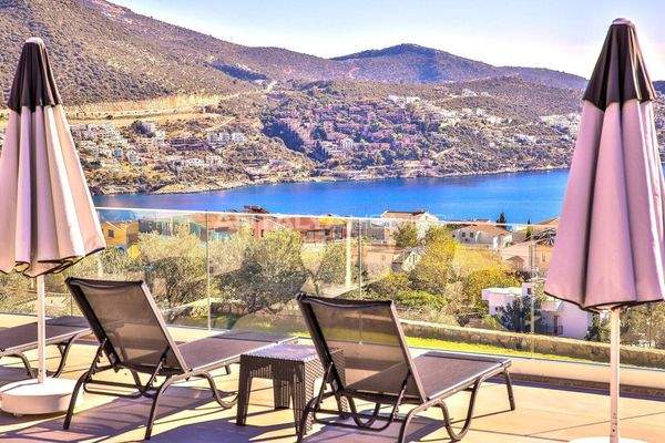Pool Villa with Uninterrupted Sea View in Kaş Kalkan