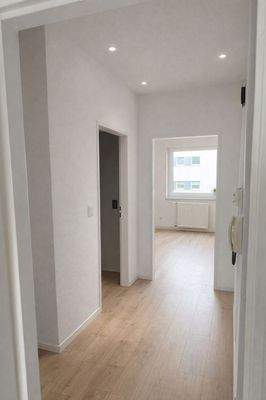 Flur nach Sanierung