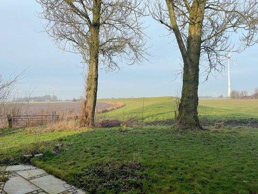 Weiter Ausblick von der Terrasse