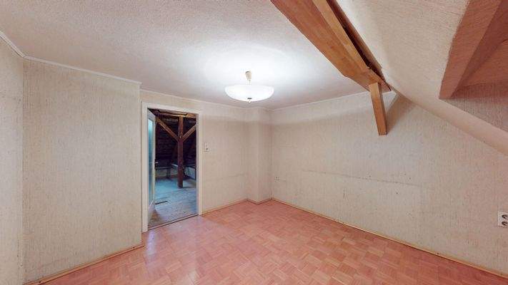 Zimmer im Dachgeschoss