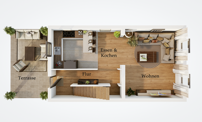 EG Umgestaltungskonzept Grundriss