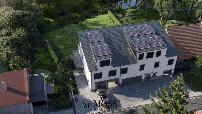 Vogelperspektive Eingangsseite