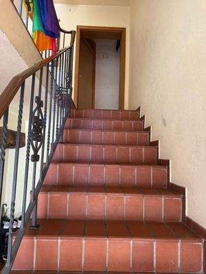 Treppenhaus zur den Wohnungen