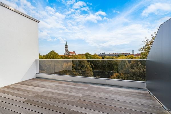 Wunderschöne Dachterrasse