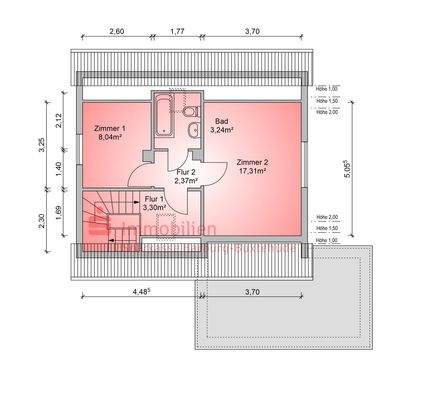 Grundriss Dachgeschoss