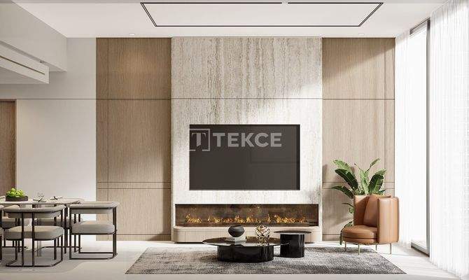 Art Deco Design Apartments with Lagoon Pool in Arjan Dubai