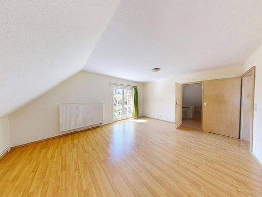 Schlafzimmer 1 im Dachgeschoss