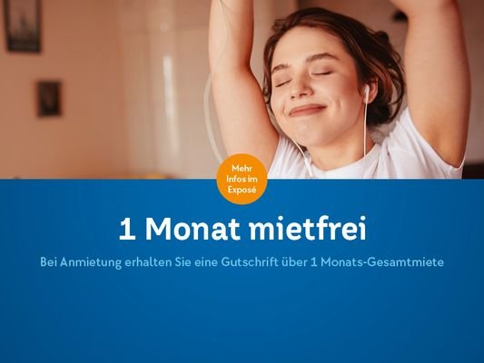 1 Monat mietfrei