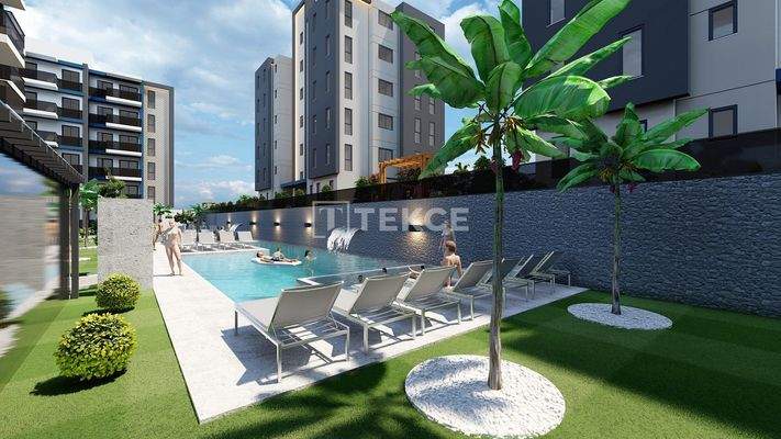 Apartments with Swimming Pool and Underground Parking in Antalya