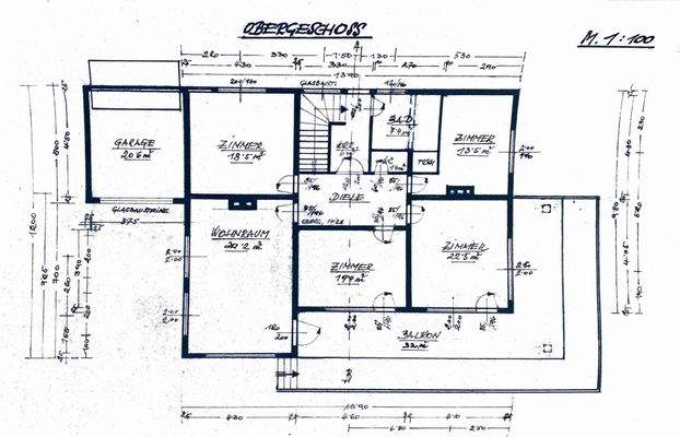 Grundriss Obergeschoß