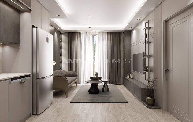 Stylish Apartments in a Complex with Pool in Antalya Konyaaltı