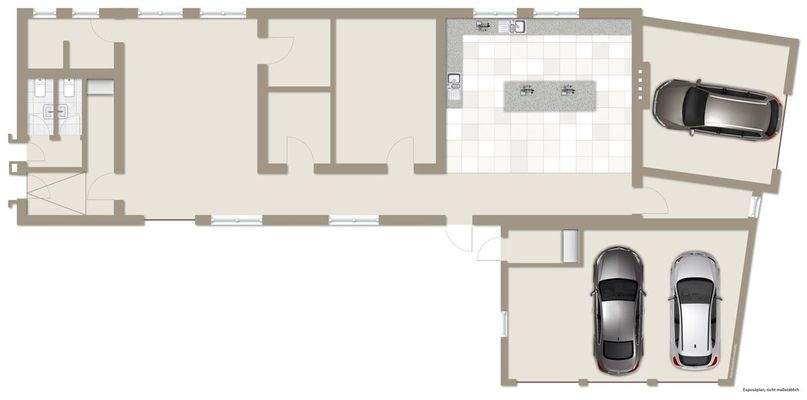 Grundriss Metzgereibetrieb