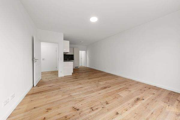 Wohn-/Esszimmer mit Küche