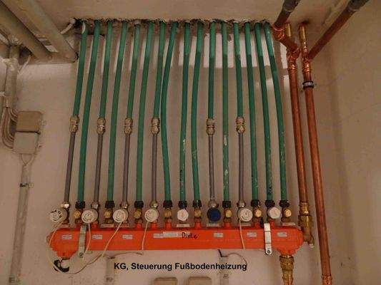 Keller Fußbodenheizung
