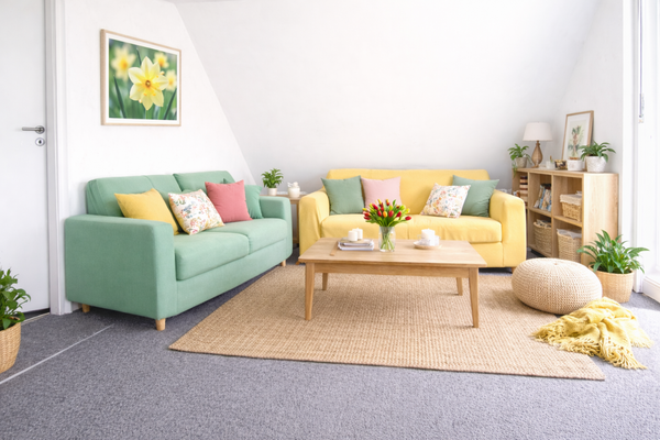 Aufenthaltszimmer Digitales Staging