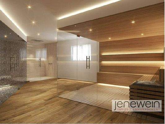 Untergeschoß--Visualisierung Sauna