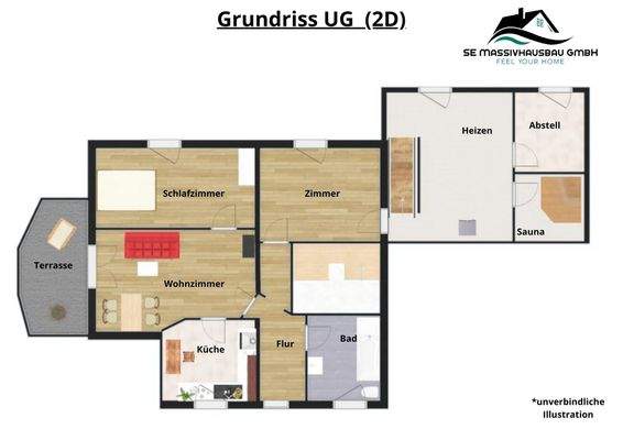 Grundriss UG 2D