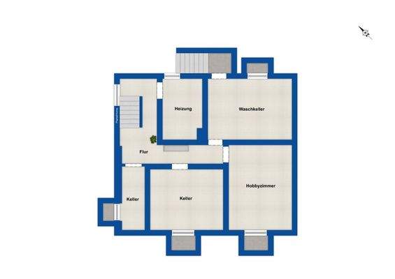 Grundriss Kellergeschoss