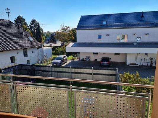 Sicht vom Balkon