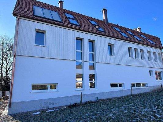 Hausansicht von hinten