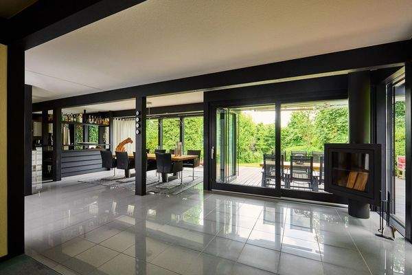 Fachwerkhaus Wohnen Kamin