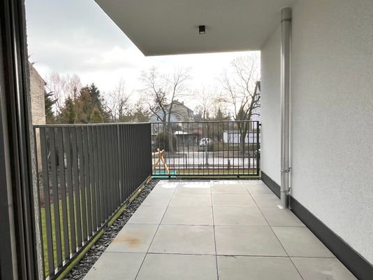 Großer Balkon