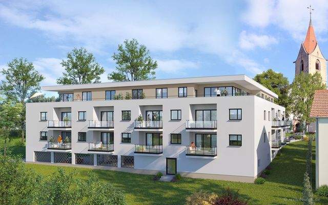 Visualisierung Armlederstraße Rückansicht