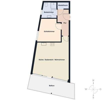 Grundriss ohne Maßstab