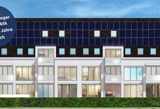 Unverbindliche Visualisierung der Rückseite des Wohnhauses.