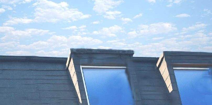 Detail Dach Rückseite