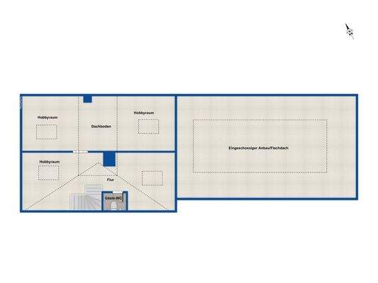 Grundriss Dachgeschoss