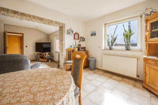 Esszimmer mit Übergang