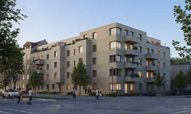 Straßenansicht (Visualisierung)