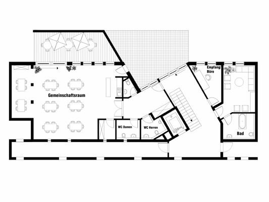 Grundriss  Gemeinschaftsflächen EG